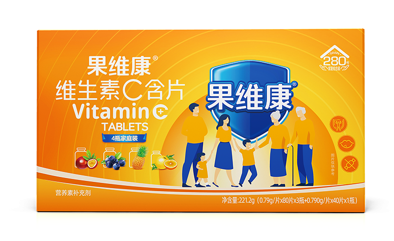 全家共享装，“3+1”隆重上市（280粒装）